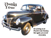 Thank you for joining us at Phyllis'